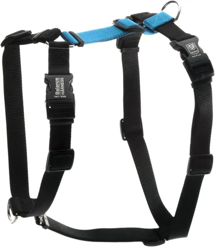 Vista 11 de Arnés Blue-9 con Hebilla para Cuello, Ajuste Completamente Personalizable, Arnés Antijalón, Ideal para Entrenamiento y Obediencia de Perros Azul