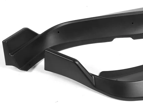 Vista 3 de Borde de parachoques delantero compatible con Dodge Charger 2011 2012 2013 2014, alerón de parachoques delantero, kit de cuerpo divisor sin pintar