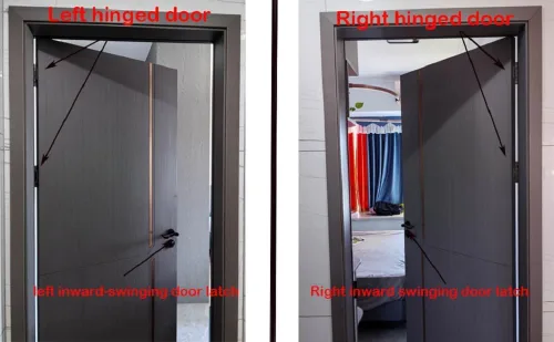 Vista 6 de Pestillo de puerta para valla de madera, pestillo de puerta de doble lado, resistente para puerta oscilante, herrajes para valla al aire libre