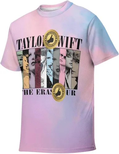 Vista 2 de Camiseta para niños y niñas, camiseta de cantante de 1989, divertida camiseta novedosa, concierto de mercancía juvenil para fanáticos