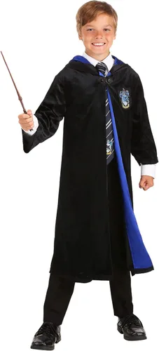 Vista 7 de Harry Potter - Bata de lujo Ravenclaw para niños talla L
