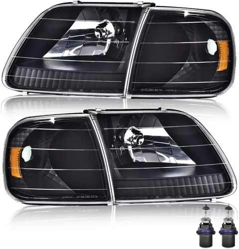 Vista 53 de CHEDA Conjunto de Faros Delanteros Faro Compatible con GMC Canyon/Chevy Colorado 2004-2012 Conjunto de Faros Luces de Parachoques
