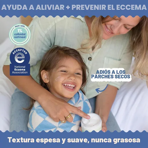 Vista 2 de Tubby Todd Ungüento completo, crema para eccema de bebé para pieles sensibles Crema multiusos para aliviar la piel del bebé para piel seca, sin
