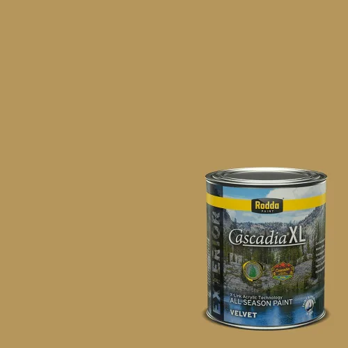 Vista 177 de Rodda Paint CASCADIA XL Pintura e imprimación satinada exterior en uno, cuarto de galón, Aquafir