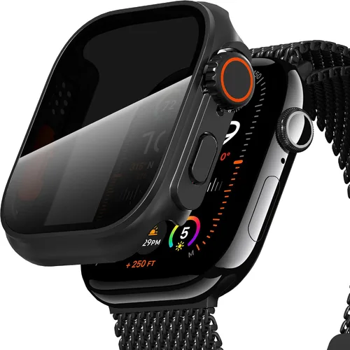 Vista 14 de Suoman para Apple Watch Protector de Pantalla de Vidrio Templado de 40 mm, [Aspecto Ultra] Funda Protectora Dura de PC para Todo el Contorno
