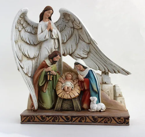 Vista 8 de CB Gift Figura de Ángel Guardián de la Santa Familia, 10