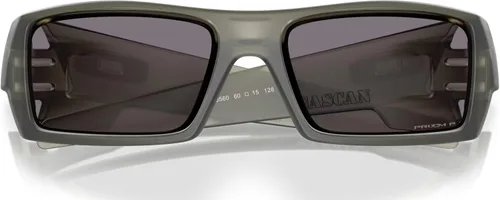 Vista 5 de Oakley Gascan Gafas de sol negras pulidas con lente Prizm Ruby Iridium 2.362 in