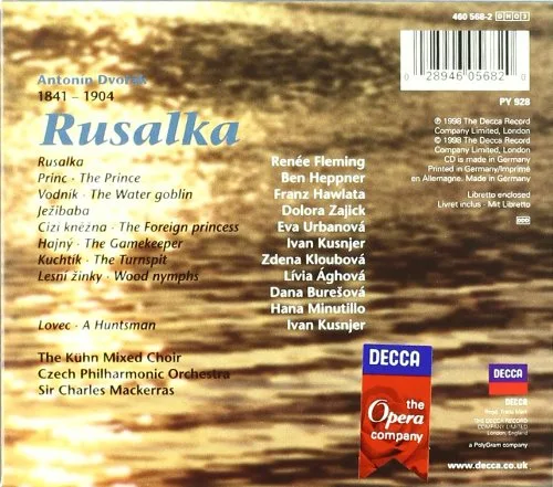 Vista 2 de Dvorák - Rusalka Fleming Heppner Zajick Hawlata Urbanová Czech Phil Sir Charles Mackerras