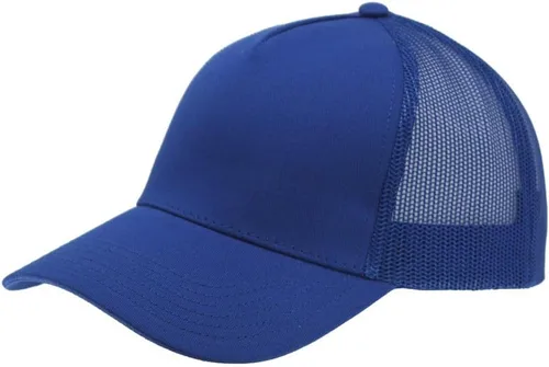 Vista 16 de The Vintage Year Gorra de béisbol ajustable de los deportes del camionero de la malla estructurada del algodón liso Negro