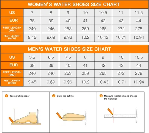 Vista 7 de SIPUHK Zapatos de agua para hombre y mujer, de secado rápido, sin cordones, para natación, surf, buceo, playa, piscina, deportes acuáticos, caminar
