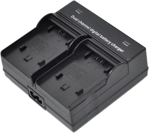Vista 2 de Cargador de batería AC de pared dual para NB-6LH NB6L NB6LH PowerShot SD1200 SD1300 SD3500 SD4000 SD980 SX170 SX500 es s200 sx240 sx260 sx270 sx280
