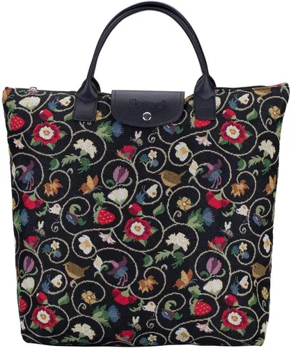 Vista 22 de Signare Bolsa plegable para tapiz, bolsa de compras reutilizable, bolsa de comestibles