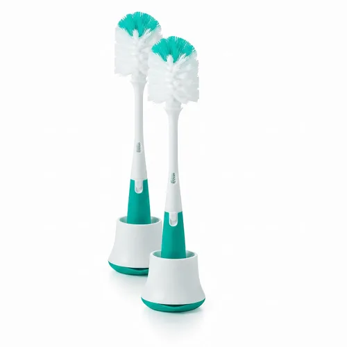 Vista 9 de OXO Tot Cepillo para botellas con soporte - Blossom