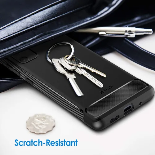 Vista 7 de JETech Funda delgada para Samsung Galaxy S20 FE, color negro