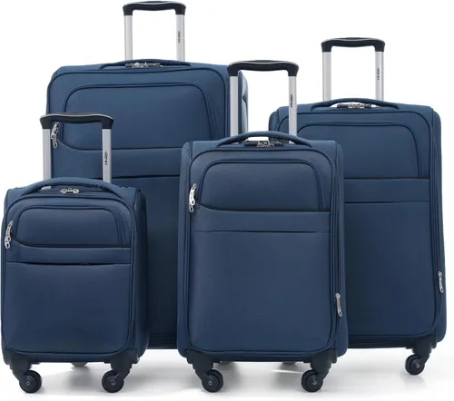 Vista 68 de Merax Equipaje Sets 2 piezas Hardshell 20&28 IN Maleta Set con bolsa de lona