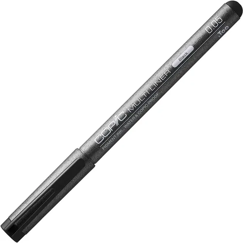 Vista 7 de Copic Marcadores Multiliner 0.1 Tinta a base de pigmentos negros
