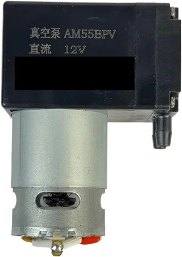 Vista 2 de DC12V/ 24V 10L/min Large Flow 555 Motor Vacuum Air Pump Suction Diaphragm Pump DIY Packer Inflator(12v)
