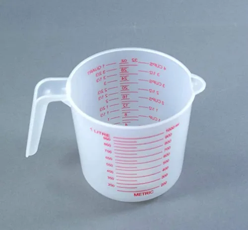 Vista 3 de Taza medidora de plástico de 4 tazas
