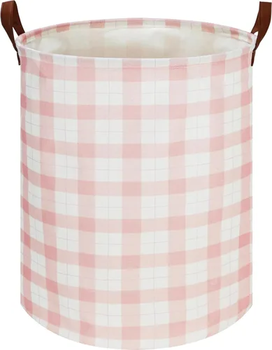 Vista 29 de CLOCOR Cesta de lavandería para niños, contenedor de almacenamiento de tela plegable, cesta de guardería para niños, cubo de juguetes para niños