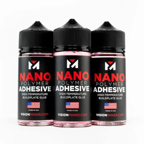 Vista 6 de Adhesivo de nano polímero (4.1 fl oz) – Adhesión definitiva de impresión 3D y placa de construcción – sin ensuciar, no tóxico, funciona para PLA