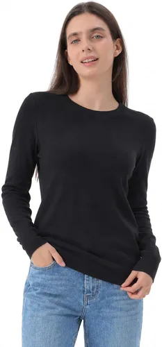 Vista 18 de 100% lana merino capa base mujer suave térmica manga larga camisa diaria Crema natural