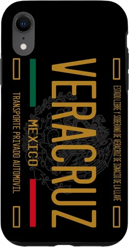 Vista 24 de Funda para teléfono con placa de matrícula Veracruzano Veracruz para iPhone 16