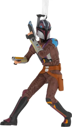 Vista 7 de Hallmark Star Wars: Ahsoka Ahsoka Tano Adorno de Navidad