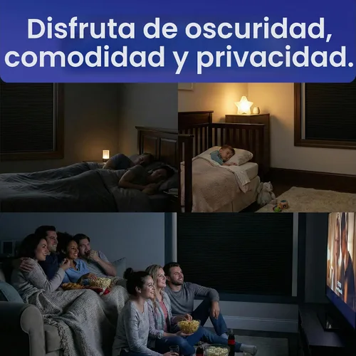 Vista 8 de Tiras de bloqueo de luz – Blancas 152 cm, Juego de 2 – Bloqueador de luz para persianas enrollables y cortinas de celulosa – Bloqueador de luz