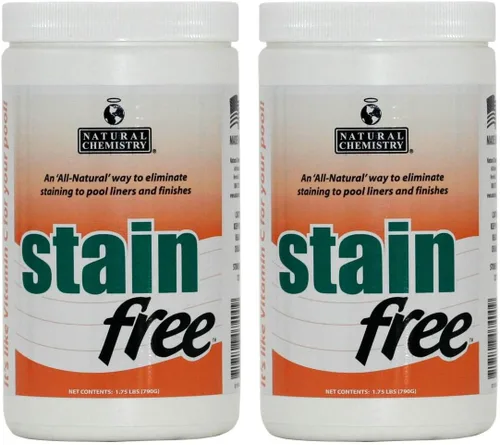 Vista 5 de Natural Chemistry Sin manchas, 1.75 libras, 100% ácido cítrico, elimina las manchas de metal y es eficaz en todas las superficies de la piscina