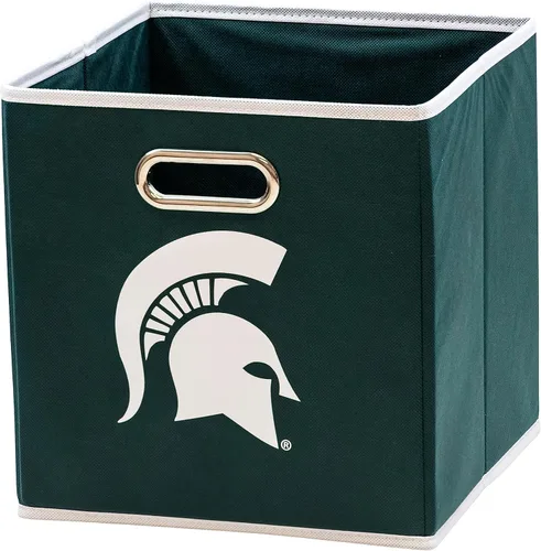 Vista 22 de Franklin Sports Cubos de almacenamiento de tela del equipo universitario de la NCAA hechos para adaptarse a organizadores de almacenamiento