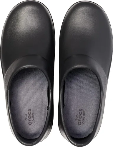 Vista 4 de Crocs Neria Pro Ii Zuecos Zapatos de trabajo antideslizantes para mujer