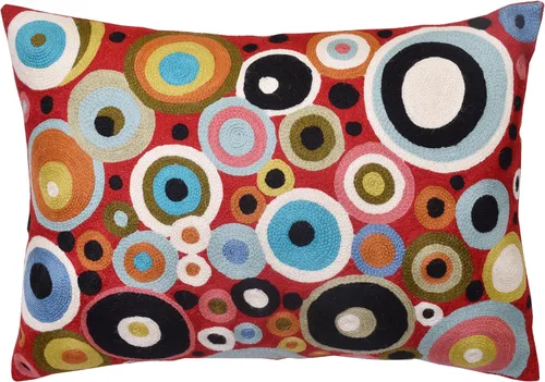 Vista 14 de Funda de almohada lumbar Hundertwasser biomorfo, funda de almohada abstracta moderna para sofá, casa de campo, para silla de exterior, cojines