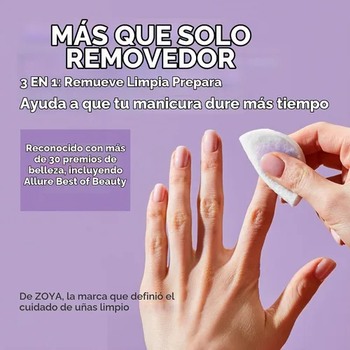 Vista 6 de Removedor de esmalte Remove Plus en Botella flipper de Zoya, 8 onzas líquidas