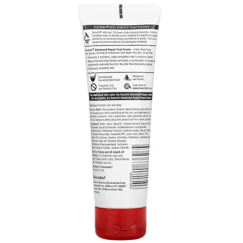 Vista 2 de Eucerin Advanced Repair Light Feel Crema para pies, 3 onzas