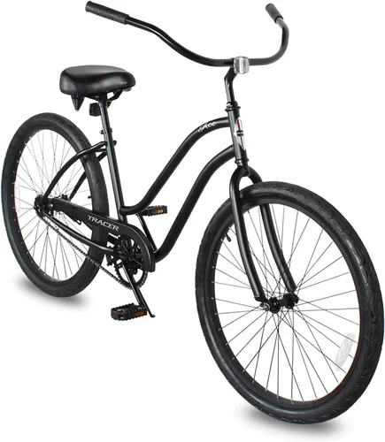 Vista 15 de Tracer ACE - Bicicleta crucero de playa de una sola velocidad de 26 pulgadas con freno de posavasos para hombres y mujeres, varios