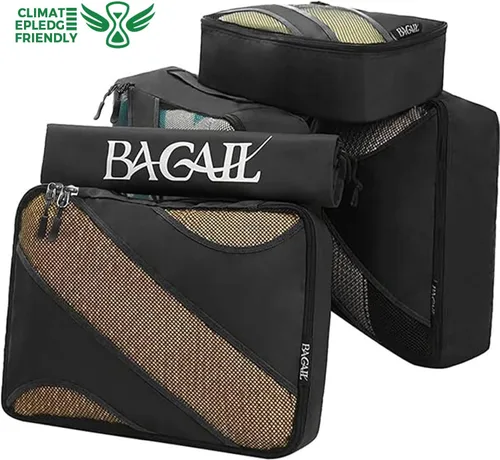 Vista 4 de BAGAIL - Juego de 6 cubos organizadores para maletas y equipaje