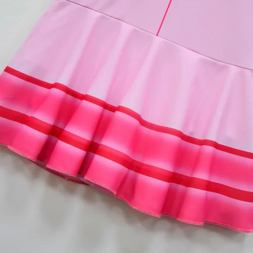 Vista 6 de Traje de baño de princesa para niñas, traje de baño de una pieza para cosplay