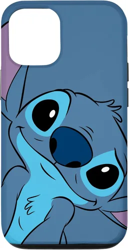 Vista 28 de Disney Lilo y Stitch Linda Carátula de Stitch en Color Gris Pizarra para iPhone 17