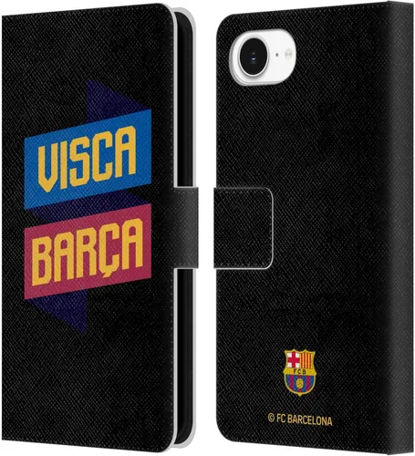 Vista 42 de Head Case Designs Funda de piel con licencia oficial del FC Barcelona con logotipo y patrón de Forca Barca, compatible con Apple iPhone 11