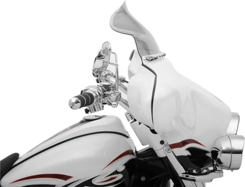 Vista 5 de Klock Werks parabrisas para motocicleta, 3.5 pulgadas, color negro para FLH 1996-2013