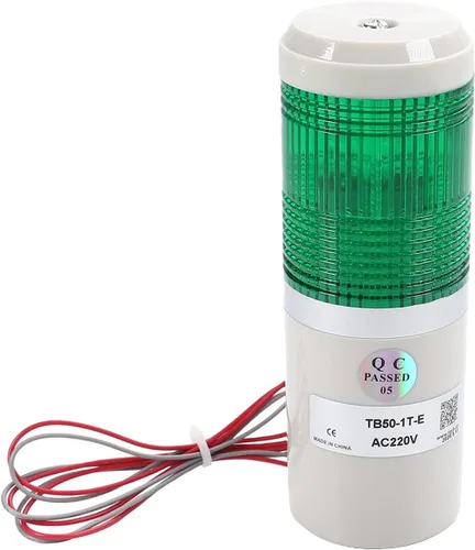 Vista 20 de Othmro - Luces de advertencia industriales Andon luces indicadoras de luz intermitente, 24 V, 3 W, 2 niveles (sin zumbador), 1 unidad Rojo Verde