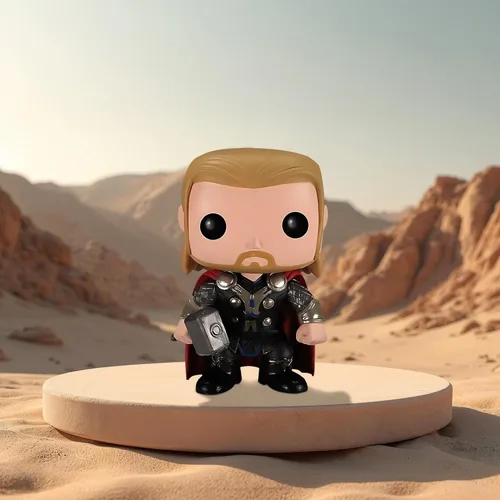 Vista 5 de Funko POP Marvel Bobble Thor Movie 2 Figura de acción