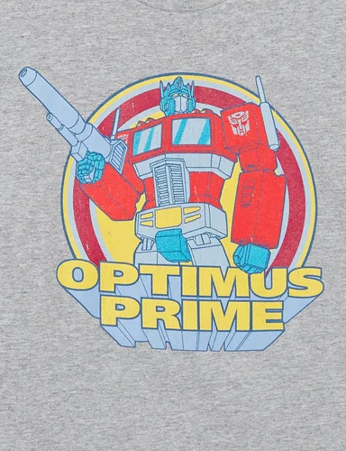 Vista 2 de Hasbro Paquete de 2 camisetas gráficas Transformers Optimus Prime para niños