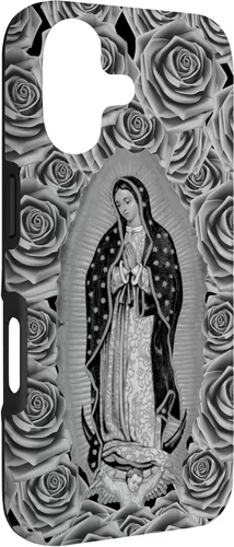 Vista 86 de Funda para iPhone 11 Nuestra Señora Virgen De Guadalupe Virgen María Floral