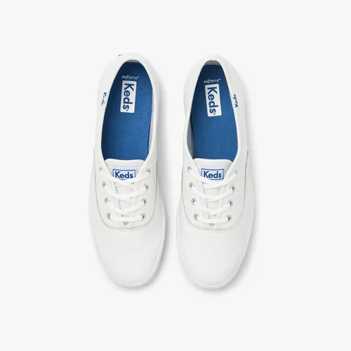 Vista 6 de Keds Champion - Tenis de lona con cordones para mujer