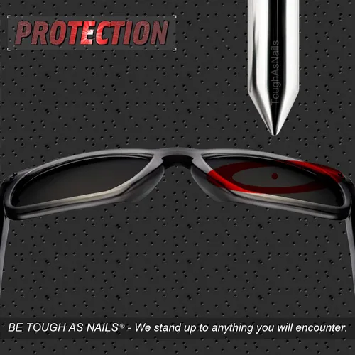 Vista 6 de 2 pares de lentes polarizadas de repuesto para Oakley Carbon Blade negro y plateado cromado