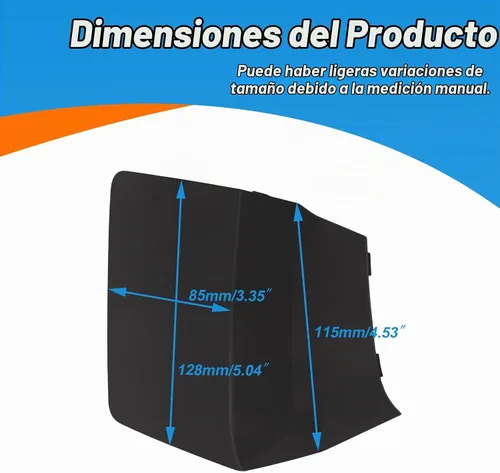 Vista 4 de Tapa de gancho de remolque para parachoques delantero del auto, cubierta de ojo de remolque para Subaru Impreza WRX STi 2011 2012 2013 2014 Lado