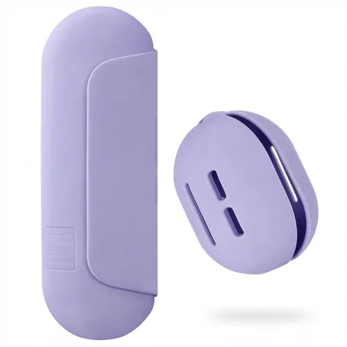 Vista 37 de AGIKET Soporte de silicona para brochas de maquillaje, bolsa de cosméticos de viaje: soporte suave y portátil para brochas cosméticas faciales