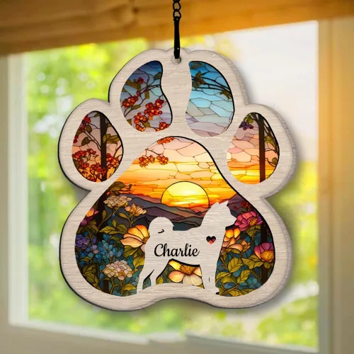 Vista 91 de Regalos conmemorativos personalizados para perros afganos, adorno de perro afgano personalizado, árbol de Navidad, regalo de recuerdo de mascotas