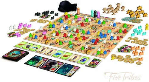 Vista 5 de Juego de mesa "Five Tribes" (versión en inglés)